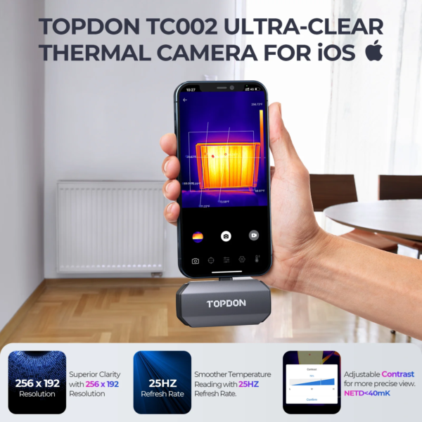 Termokaamera TC002 iOS